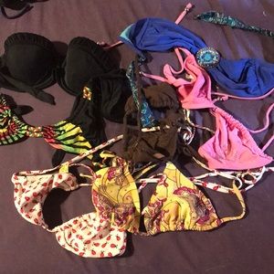 Bathing suit top bundle. All around A/B cup